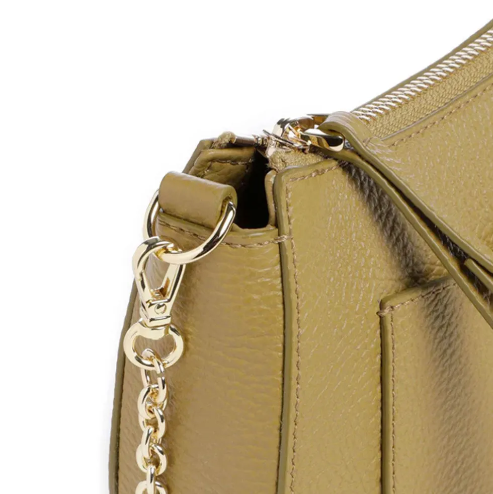 Borsa Donna a Tracolla COCCINELLE Linea C-Easy Colore Seagrass