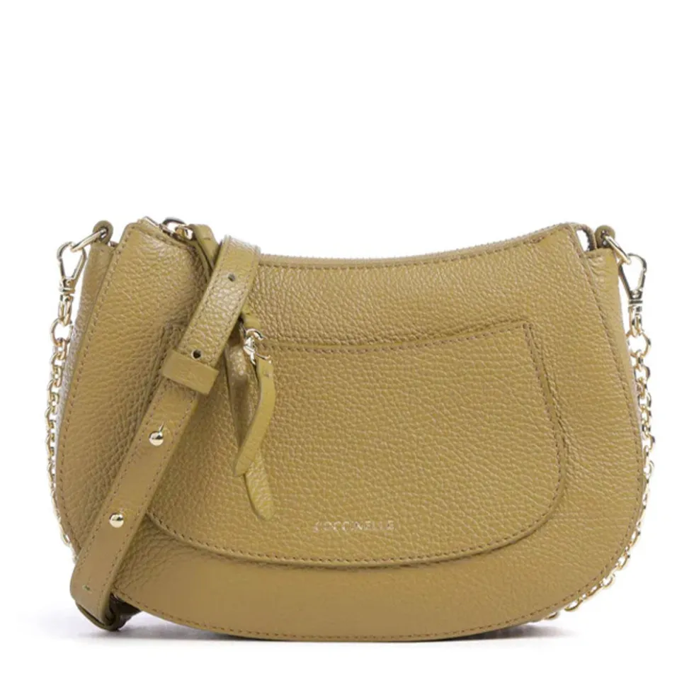 Borsa Donna a Tracolla COCCINELLE Linea C-Easy Colore Seagrass
