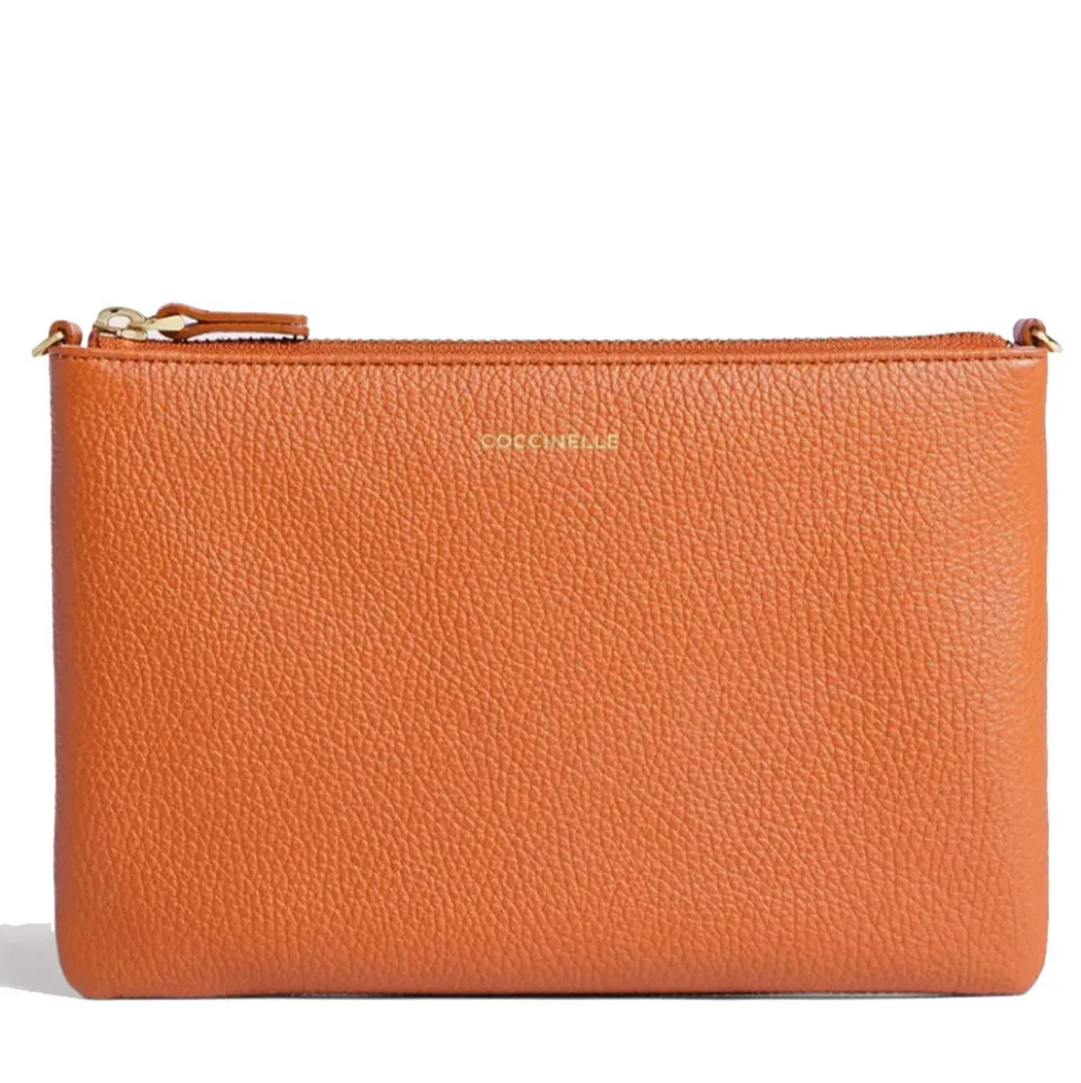 Borsa Donna a Tracolla COCCINELLE in Pelle Crab Linea Best Small