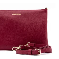 Borsa Donna a Tracolla COCCINELLE in Pelle Scarlet Linea Best Small