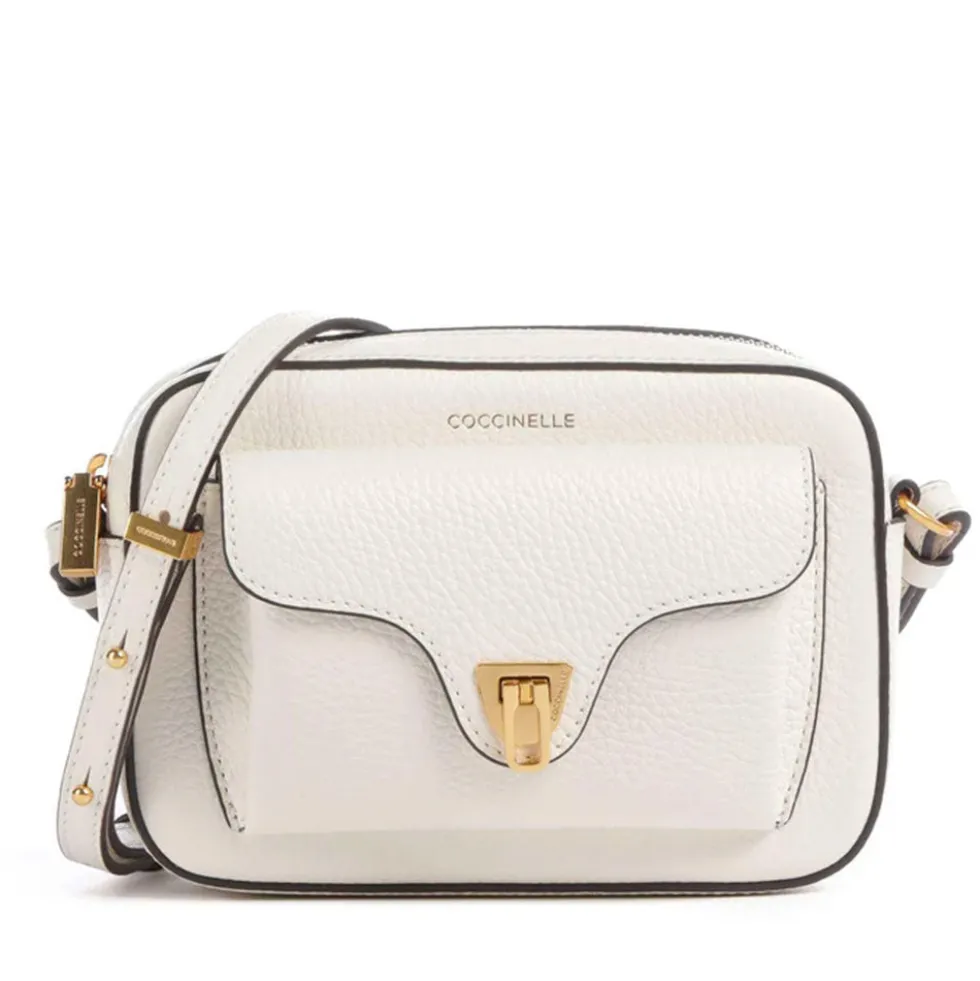 Borsa Donna a Tracolla COCCINELLE in Pelle Pearl linea Beat Soft Mini