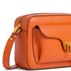 Borsa Donna a Tracolla COCCINELLE in Pelle Crab linea Beat Soft Misura Large