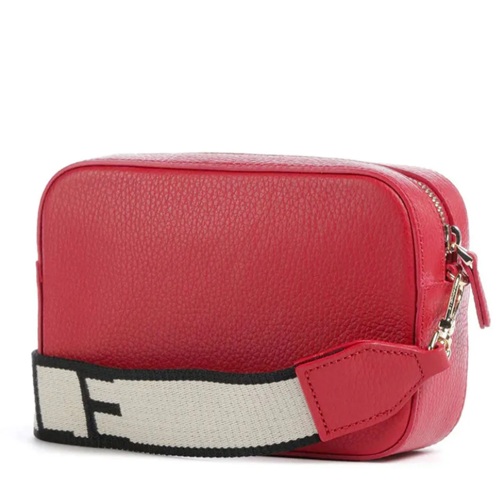 Borsa Donna a Tracolla COCCINELLE Linea Tebe Colore Scarlet - E5MN555I10