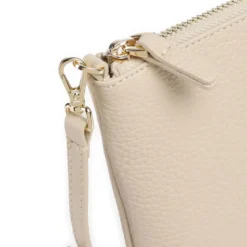 Borsa Donna a Tracolla COCCINELLE in Pelle Sandshell Linea Best Medium