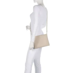 Borsa Donna a Tracolla COCCINELLE in Pelle Sandshell Linea Best Medium