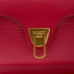 Borsa Donna a Tracolla COCCINELLE in Pelle Scarlet linea Beat Soft Misura Small
