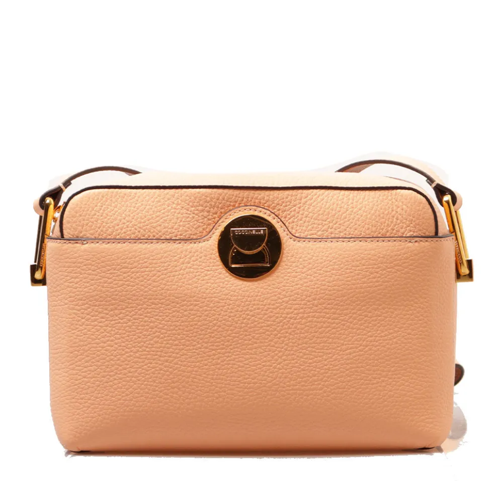 Borsa Donna a Tracolla COCCINELLE in Pelle linea Liya colore Sunrise - Cuir