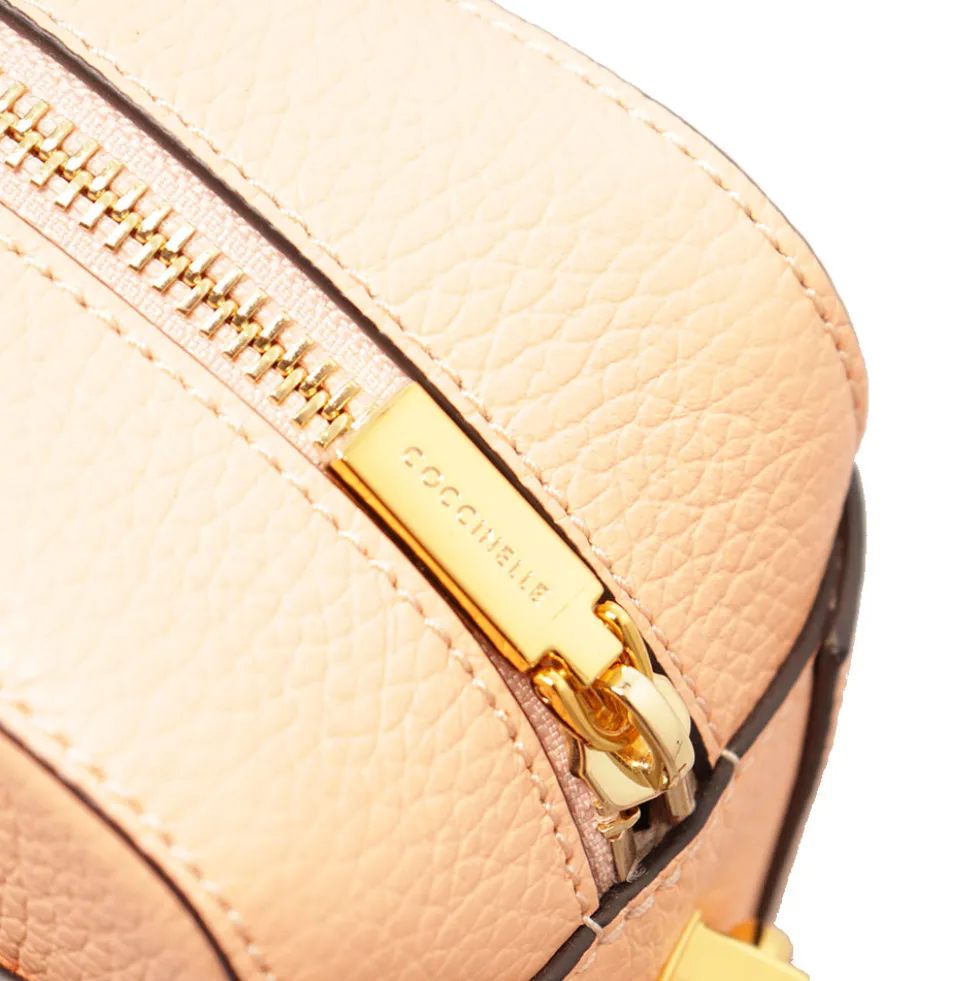 Borsa Donna a Tracolla COCCINELLE in Pelle linea Liya colore Sunrise - Cuir