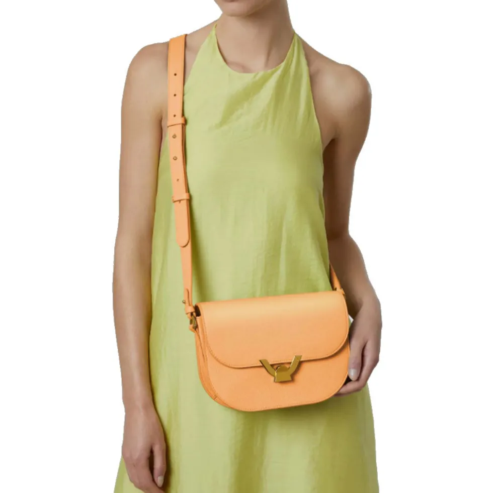 Borsa Donna a Tracolla COCCINELLE in Pelle Sunrise linea Dew Small