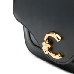 Borsa Donna a Tracolla COCCINELLE in Pelle linea C-Me Calf Cocker Small Colore Nero