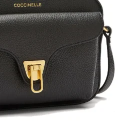 Borsa Donna a Tracolla COCCINELLE in Pelle Nera linea Beat Soft Misura Small