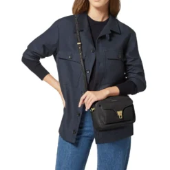 Borsa Donna a Tracolla COCCINELLE in Pelle Nera linea Beat Soft Misura Small