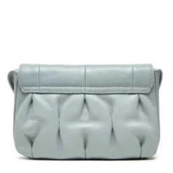 Borsa Donna a Tracolla COCCINELLE in Pelle Liscia Linea Marquise Colore Cloud Misura Piccola