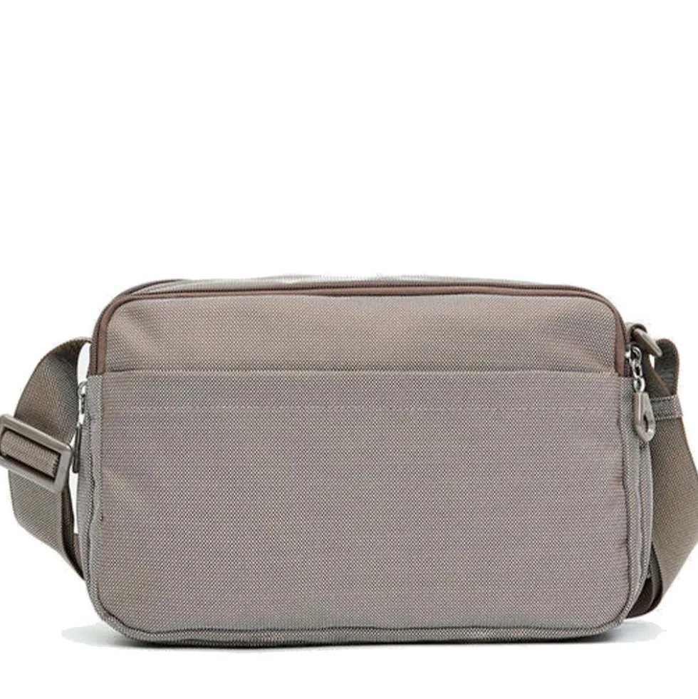 Borsa Donna a Tracolla Espandibile MANDARINA DUCK in Tessuto Linea MD20 Colore Taupe
