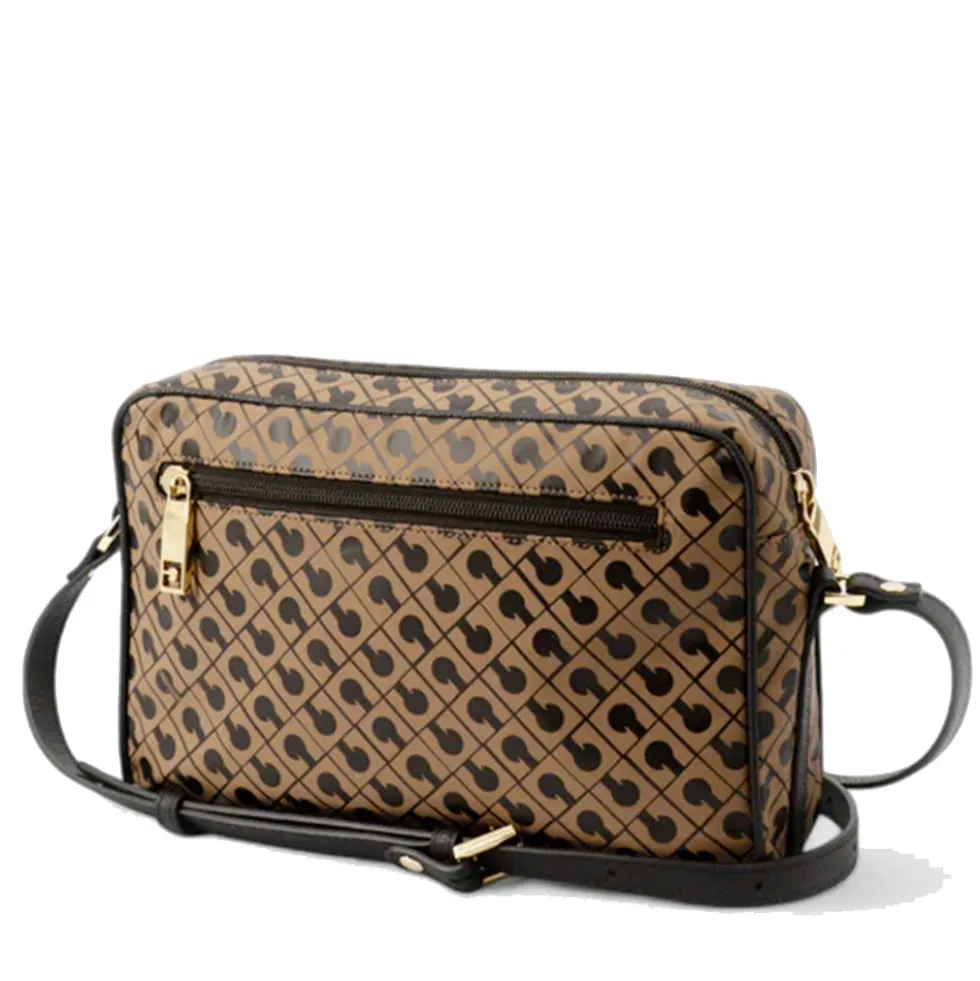 Borsa Donna a Tracolla GHERARDINI in Tessuto Softy colore Toffee
