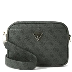 Borsa Donna a Tracolla GUESS Linea Meridian colore Coal Logo