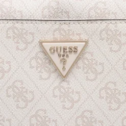 Borsa Donna a Tracolla GUESS Linea Meridian colore Bone Logo