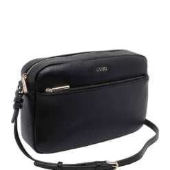 Borsa Donna a Tracolla LIU JO Better effetto Bottalato Nero