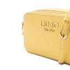 Borsa Donna a Tracolla LIU JO Better con Motivo a Rombi Giallo Crema