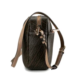 Borsa Donna a Tracolla LIU JO stampa Logo Monogram Testa di Moro
