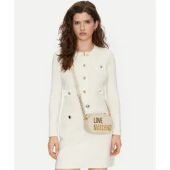Borsa Donna a Tracolla LOVE MOSCHINO linea Bold Bag Avorio