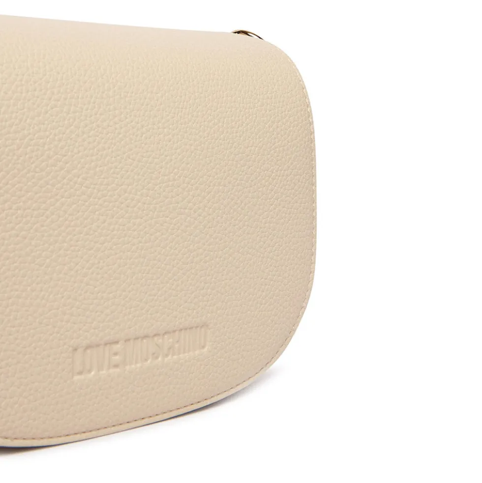Borsa Donna a Tracolla LOVE MOSCHINO linea Giant Logo Avorio