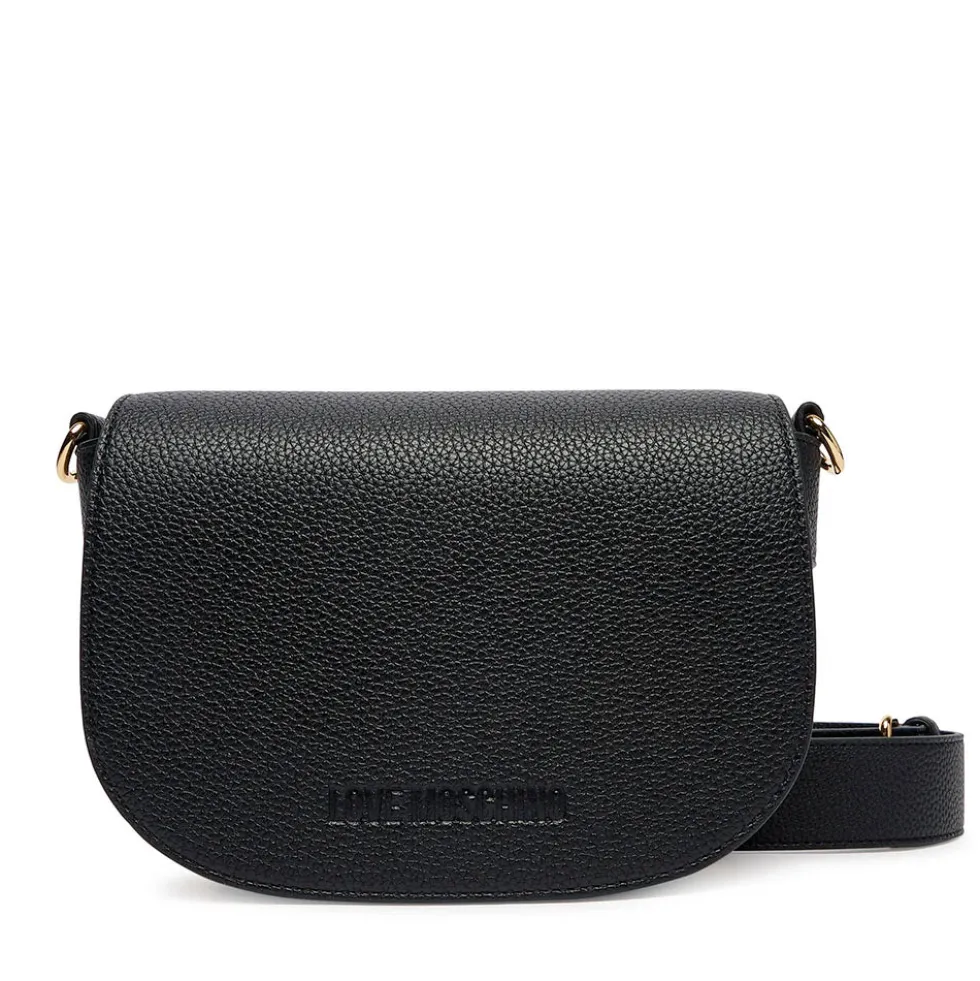 Borsa Donna a Tracolla LOVE MOSCHINO linea Giant Logo Nero