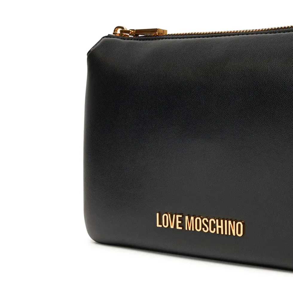Borsa Donna a Tracolla LOVE MOSCHINO linea Jewel Nera