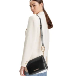 Borsa Donna a Tracolla LOVE MOSCHINO linea Jewel Nera
