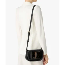 Borsa Donna a Tracolla LOVE MOSCHINO linea Clothespin Nera