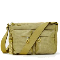 Borsa Donna a Tracolla MANDARINA DUCK in Tessuto Linea MD20 Colore Pistacchio - P10QMTX5