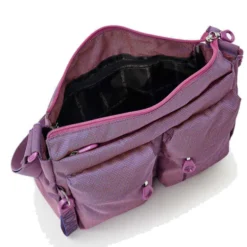 Borsa Donna a Tracolla MANDARINA DUCK in Tessuto Linea MD20 Colore Sushi Flower - P10QMTX5