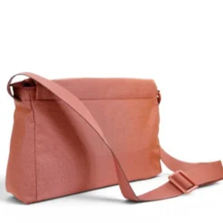 Borsa Donna a Tracolla MANDARINA DUCK Chiusa con Pattina in Tessuto colore Pecan Nut Linea MD20