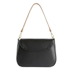 Borsa Donna a Tracolla Media 1A Classe Alviero Martini linea Brave Messenger in Pelle Nera LD55