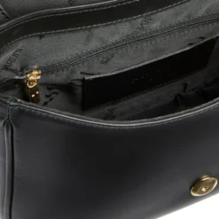 Borsa Donna a Tracolla Media 1A Classe Alviero Martini linea Brave Messenger in Pelle Nera LD55