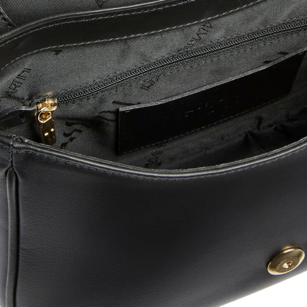 Borsa Donna a Tracolla Media 1A Classe Alviero Martini linea Brave Messenger in Pelle Nera LD55
