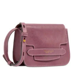 Borsa Donna a Tracolla Media THE BRIDGE linea Lucrezia in Pelle Viola Orchidea