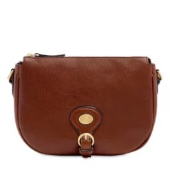 Borsa Donna a Tracolla Media THE BRIDGE linea Isadora in Pelle Marrone