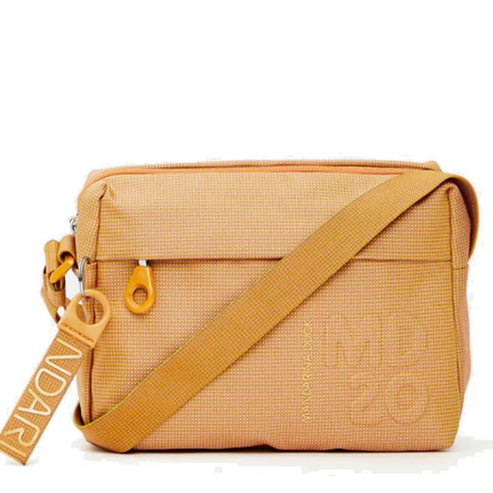 Borsa Donna a Tracolla Piccola MANDARINA DUCK in Tessuto colore Mango Linea MD20 - P10QMT34
