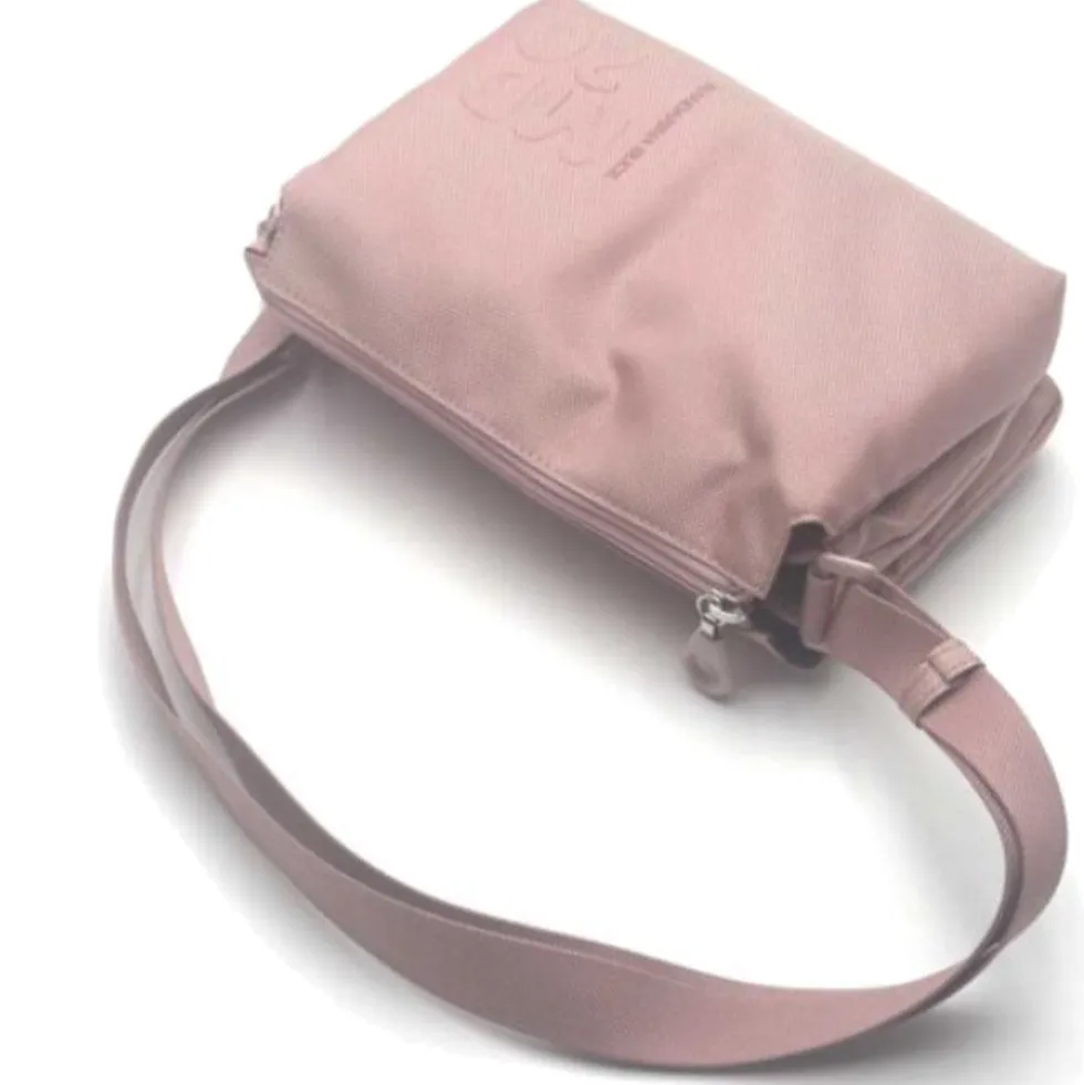 Borsa Donna a Tracolla Piccola MANDARINA DUCK in Tessuto colore Rose Linea MD20