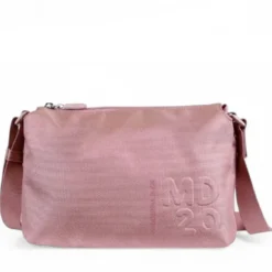 Borsa Donna a Tracolla Piccola MANDARINA DUCK in Tessuto colore Rose Linea MD20