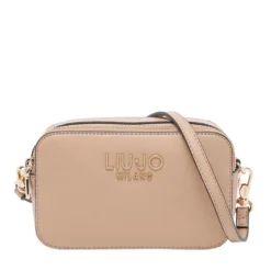 Borsa Donna a Tracolla Small LIU JO Better stampa Bottalata Dark Cipria