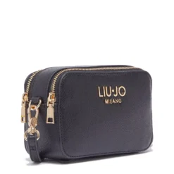 Borsa Donna a Tracolla Small LIU JO Better stampa Bottalata Nera