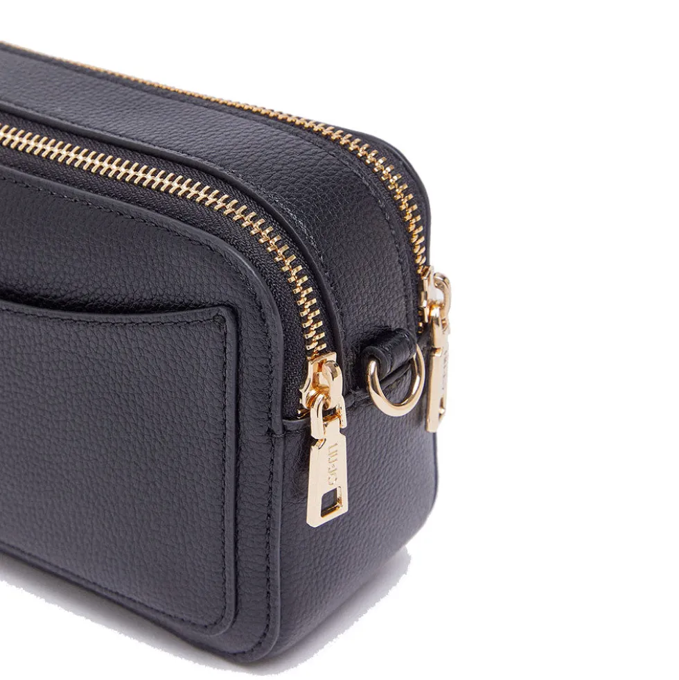 Borsa Donna a Tracolla Small LIU JO Better stampa Bottalata Nera