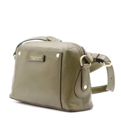 Borsa Donna a Tracolla THE BRIDGE linea Cecilia in Pelle Verde Timo