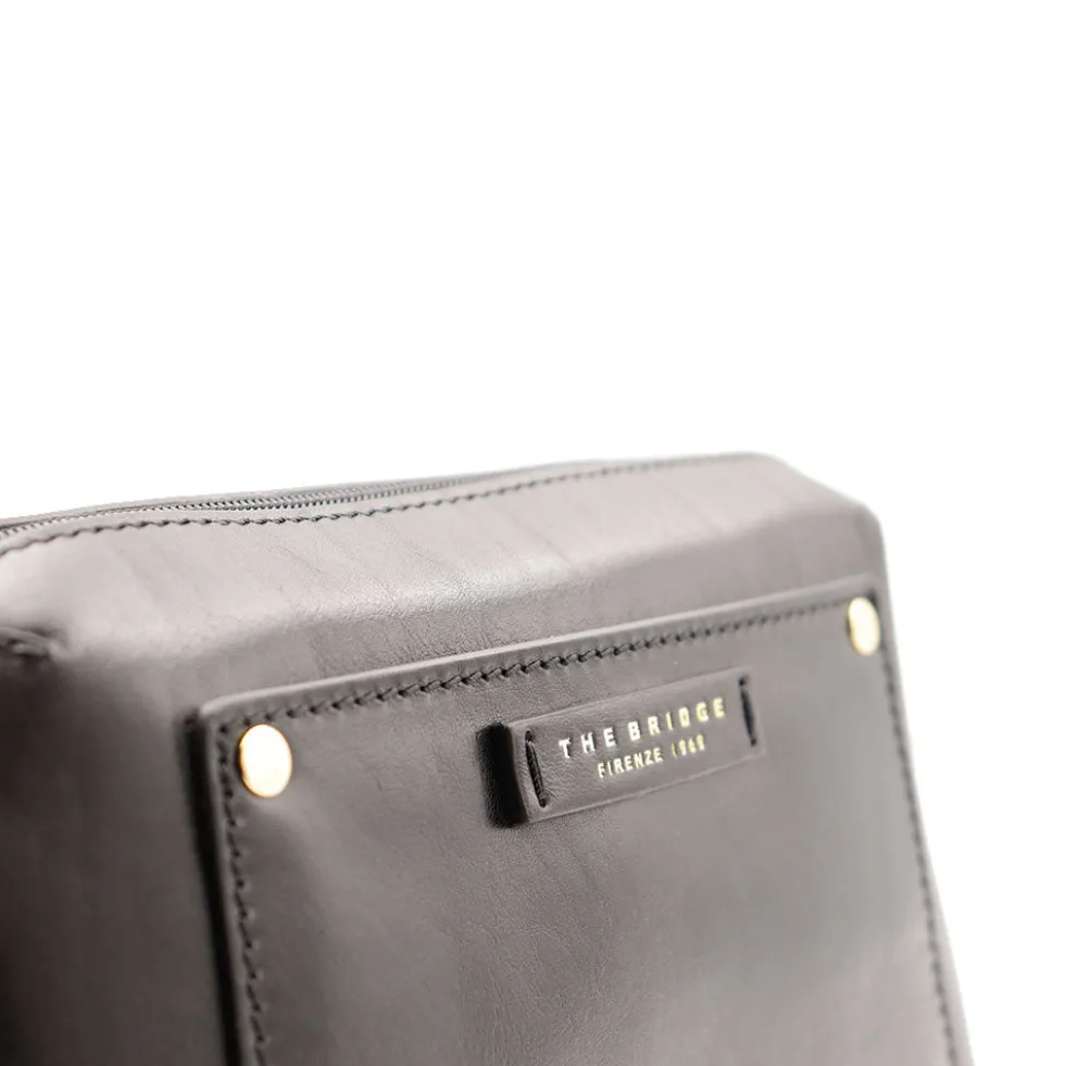 Borsa Donna a Tracolla THE BRIDGE linea Cecilia in Pelle Nera