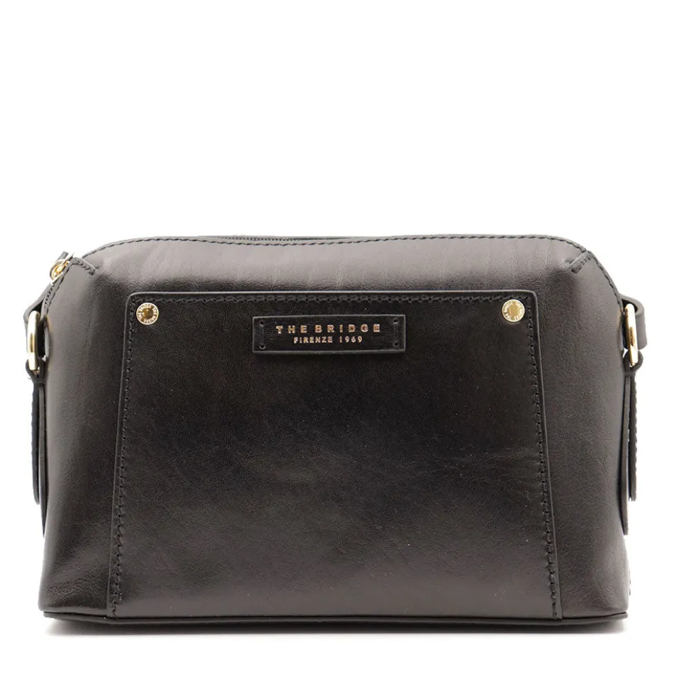 Borsa Donna a Tracolla THE BRIDGE linea Cecilia in Pelle Nera