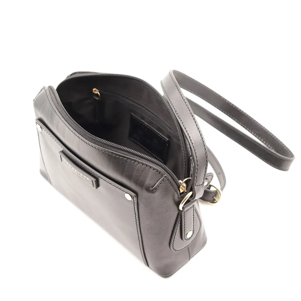 Borsa Donna a Tracolla THE BRIDGE linea Cecilia in Pelle Nera