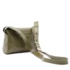 Borsa Donna a Tracolla THE BRIDGE linea Flora in Pelle Verde Timo