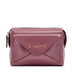Borsa Donna a Tracolla THE BRIDGE linea Frida in Pelle Rosa Orchidea